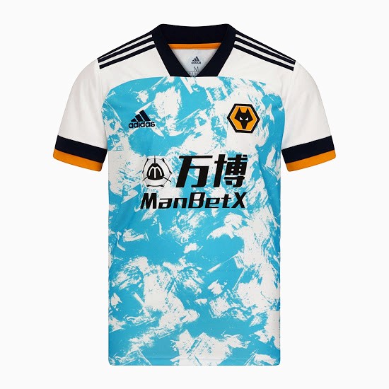 Tailandia Camiseta Wolves 2ª 2020-2021 Blanco